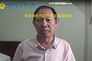 张志良张氏点穴中医正骨视频教程